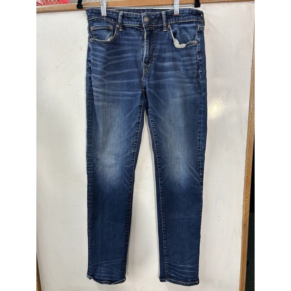 American Eagle Jeans Mens Flex Original Stretch Jeans 32x34 (30X32) Distressed